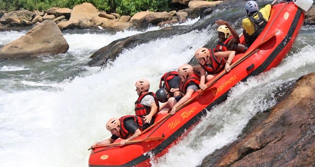 White water rafting